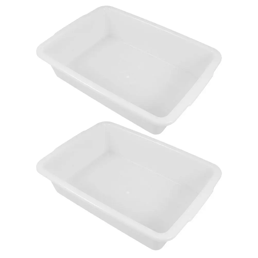 2Pcs Plastic Lab Tray Rectangular Chemical Experiment Tray Leakproof Organizer for Laboratory Storage Teaching Lab Tool
2Pcs Plastic Lab Tray Rectangular Chemical Experiment Tray Leakproof Organizer for Laboratory Storage Teaching Lab Tool