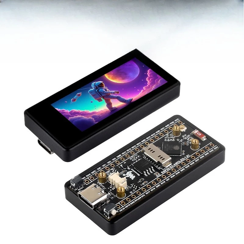 1.91 inch display touch SD slot 6-axis sensor compatible
1.91 inch display touch SD slot 6-axis sensor compatible