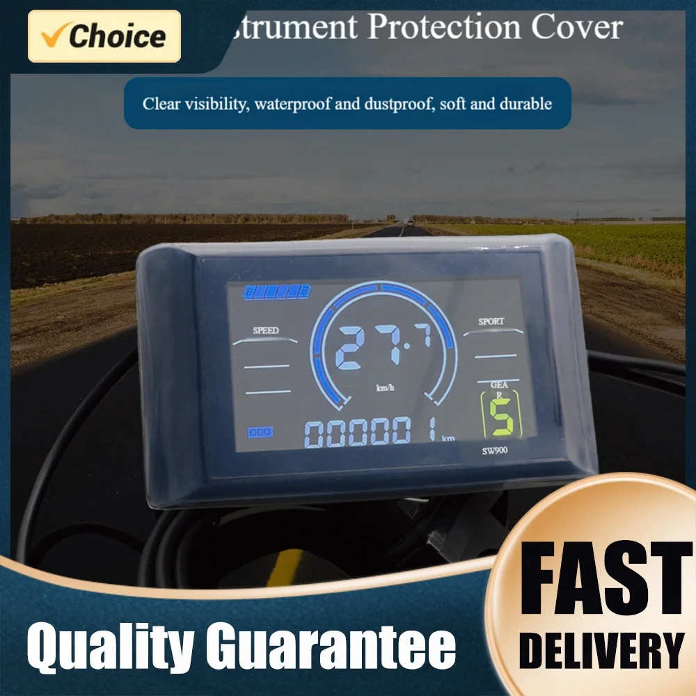 SW900 Dustproof Protective Cover Wear Resist Display Panel Rainproof Protector Anti-Scratch for Electric Bicycles Accessories
SW900 Dustproof Protective Cover Wear Resist Display Panel Rainproof Protector Anti-Scratch for Electric Bicycles Accessories