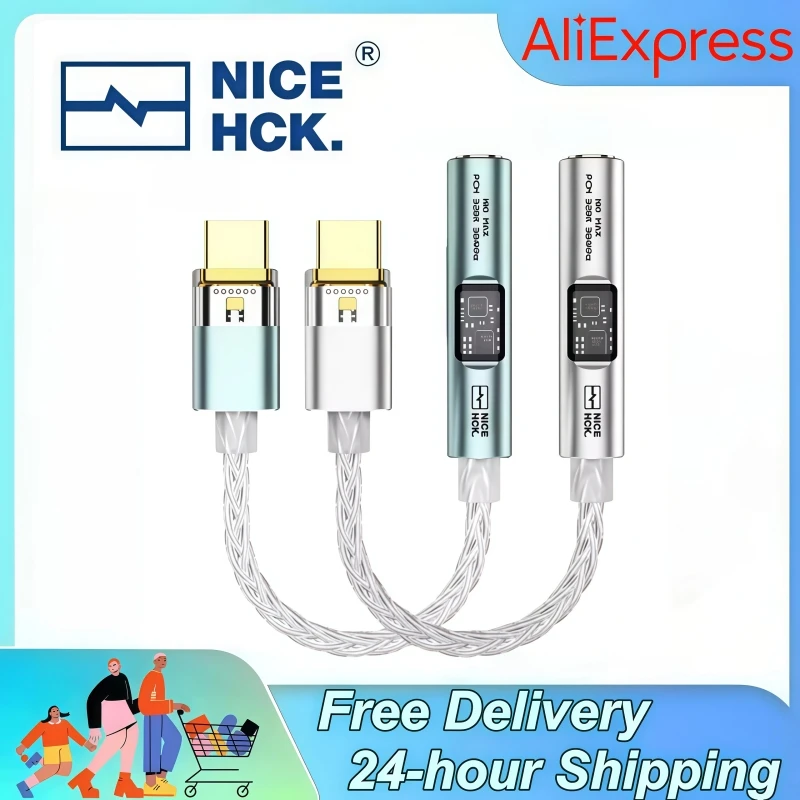 NICEHCK NK1 MAX Type-C до 3,5 мм HIFI портативный кабель-адаптер CX31993 чип декодирования MAX97220 OP-AMP ЦАП усилитель посеребренный
NICEHCK NK1 MAX Type-C до 3,5 мм HIFI портативный кабель-адаптер CX31993 чип декодирования MAX97220 OP-AMP ЦАП усилитель посеребренный