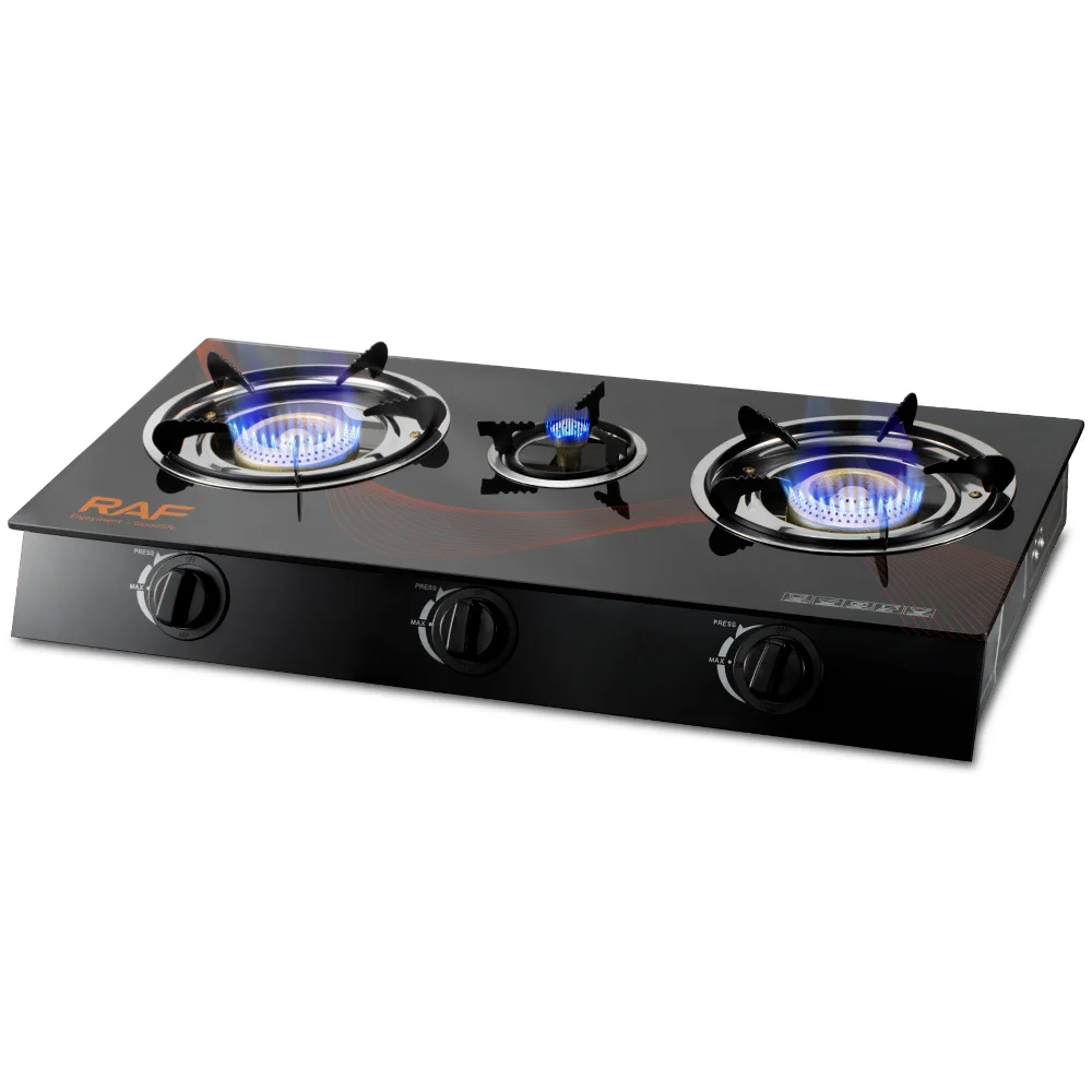 RAF New Quality Electronic Ignition Desktop Cooktop Cooker Without Cylinder Kitchen Table Top Electric 3 Burners Gas Stove
RAF New Quality Electronic Ignition Desktop Cooktop Cooker Without Cylinder Kitchen Table Top Electric 3 Burners Gas Stove