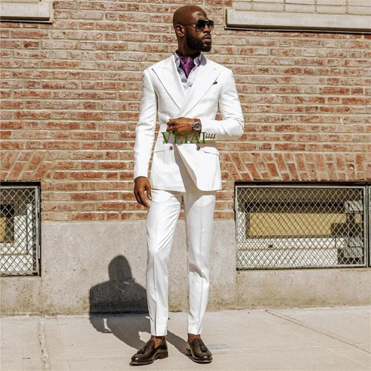 CustomiWhite Slim Fit Мужские костюмы с остроконечными лацканами Мужские смокинги для свадьбы Блейзеры Черный мужской одежда для жениха Двубортные куртки для выпускного вечера
CustomiWhite Slim Fit Мужские костюмы с остроконечными лацканами Мужские смокинги для свадьбы Блейзеры Черный мужской одежда для жениха Двубортные куртки для выпускного вечера