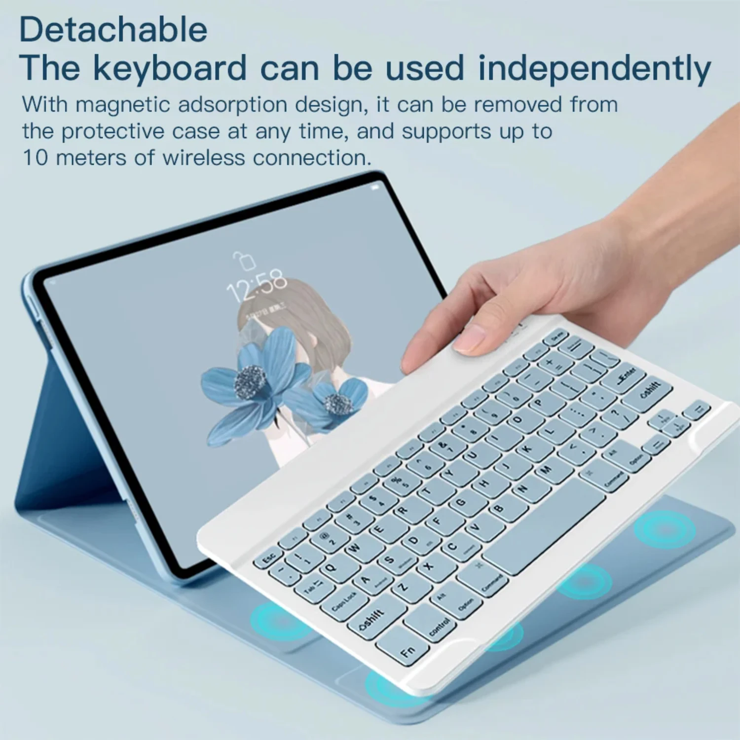 Tablet Case for 10.2 7/8/9th Cover for Pro 11 10.5 Air 4/5 for Case with Bluetooth Keyboard and Mouse funda
Tablet Case for 10.2 7/8/9th Cover for Pro 11 10.5 Air 4/5 for Case with Bluetooth Keyboard and Mouse funda
