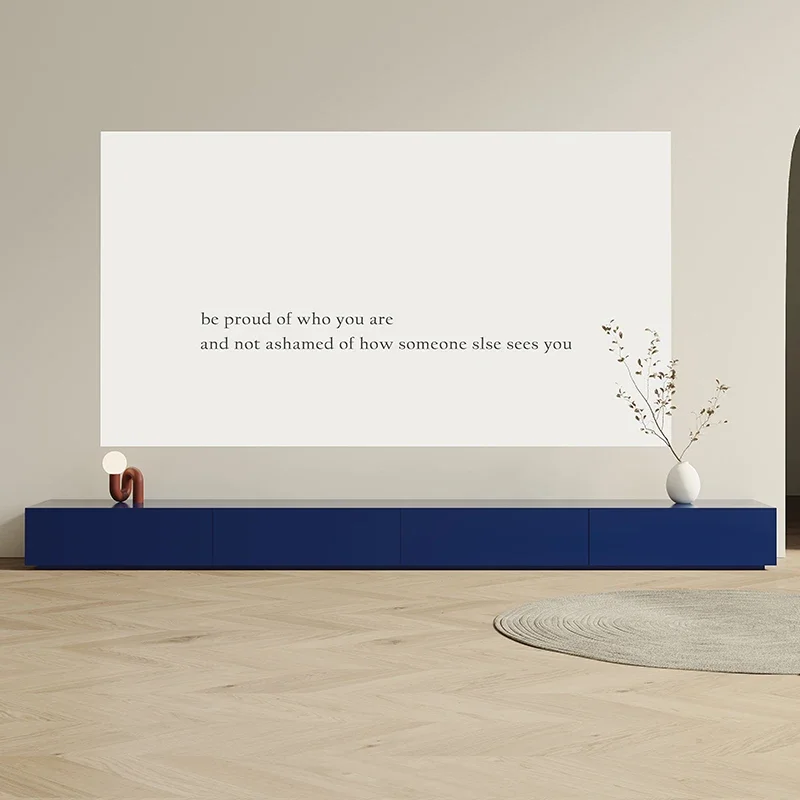 Innovative Design Tv Stand Simple Desk Blue Vertical Hanging Large Living Room Tv Table Modern Luxury Tv Schrank Furniture
Innovative Design Tv Stand Simple Desk Blue Vertical Hanging Large Living Room Tv Table Modern Luxury Tv Schrank Furniture