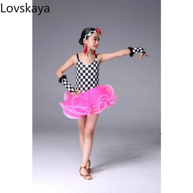 New girls Latin dance costumes children's Latin dance costumes performances show skirt
New girls Latin dance costumes children's Latin dance costumes performances show skirt
