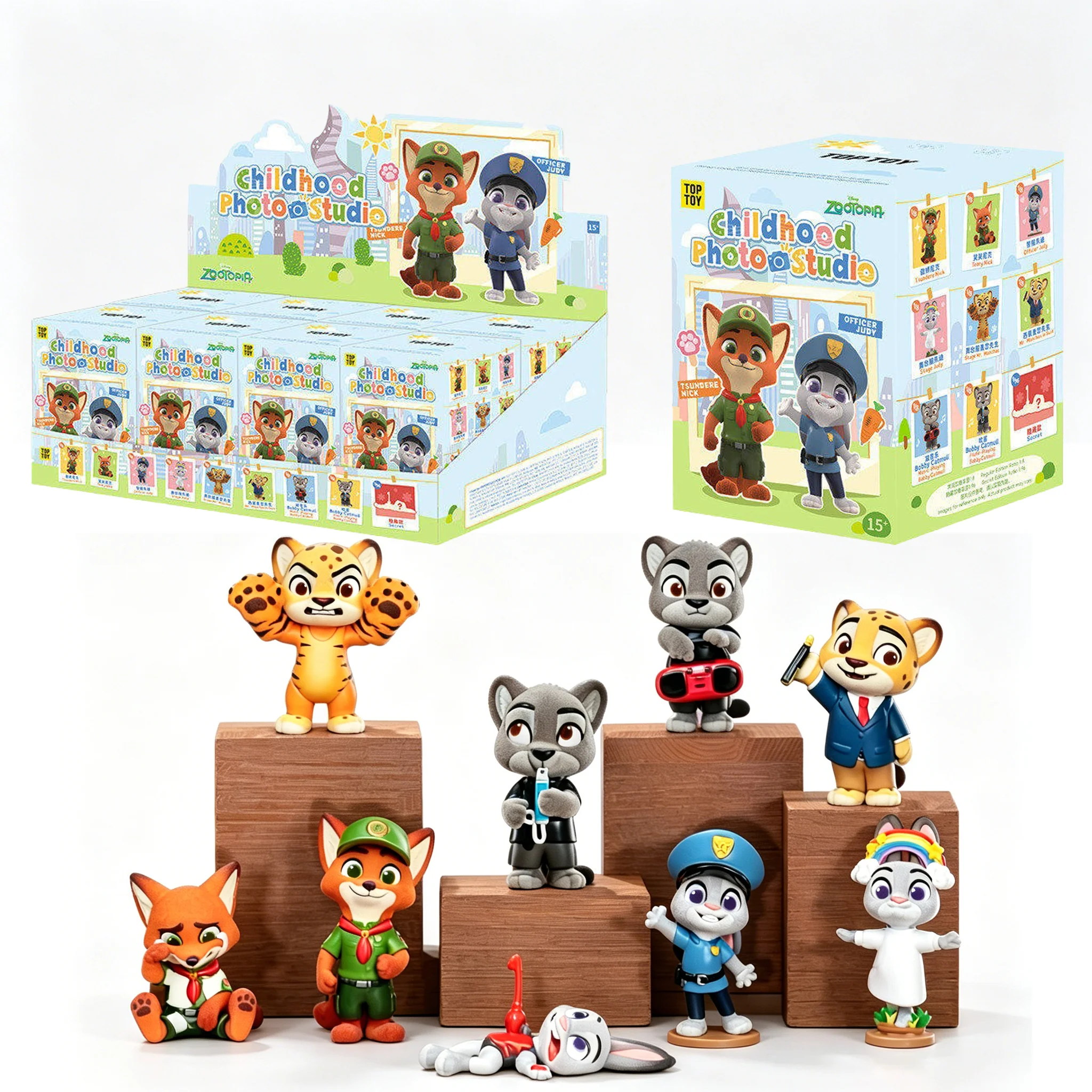 New Genuine Disney Zootopia Childhood Photo Studio Blind Box Surrounding Trendy Doll Ornament Handmade Cute Anime Model Gift Toy
New Genuine Disney Zootopia Childhood Photo Studio Blind Box Surrounding Trendy Doll Ornament Handmade Cute Anime Model Gift Toy