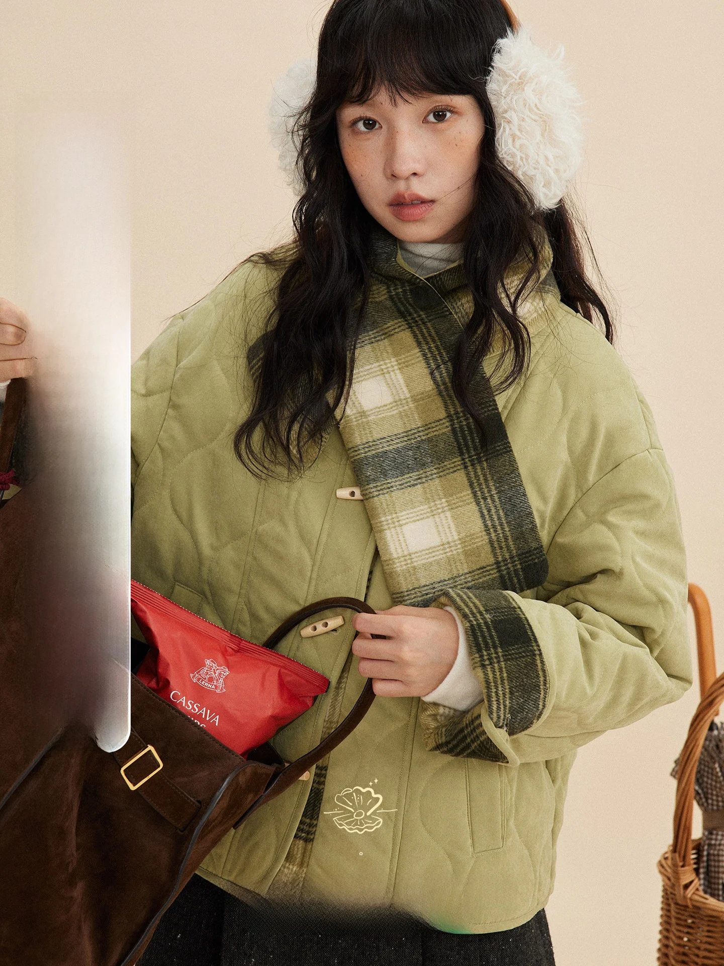 Nov Et Autumn Winter round Ne Quilted Cotton Jaet Plaid Patchwork Coat Buttoned Cotton Coat Retro Sle Long Sve
Nov Et Autumn Winter round Ne Quilted Cotton Jaet Plaid Patchwork Coat Buttoned Cotton Coat Retro Sle Long Sve