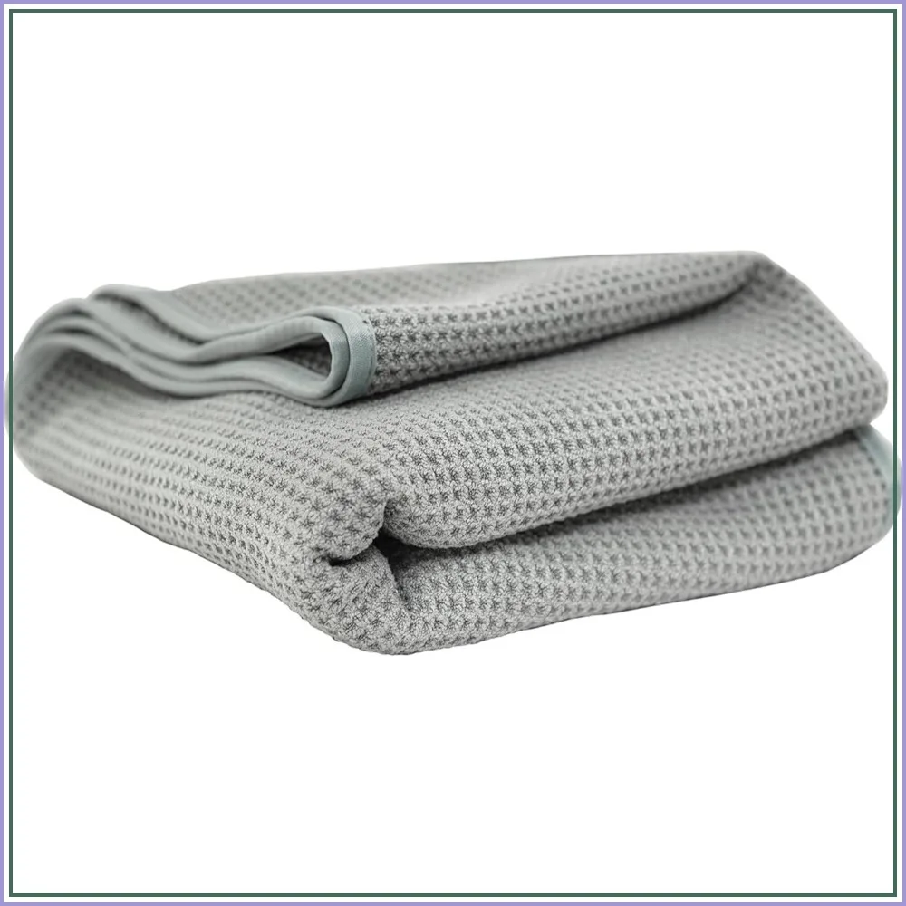 Waffle Weave Microfiber Drying Towel 25"x36" - Ultra Absorbent Scratch-Free Car Drying
Waffle Weave Microfiber Drying Towel 25"x36" - Ultra Absorbent Scratch-Free Car Drying