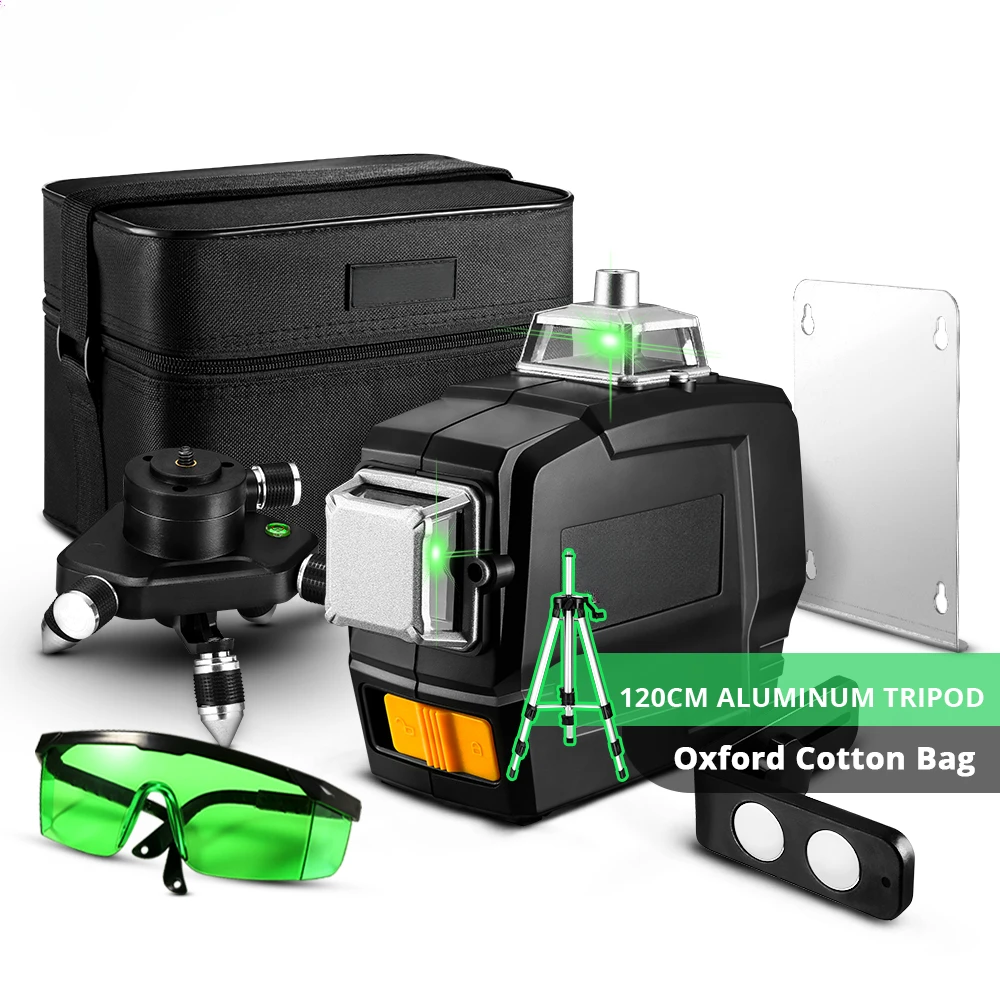 Lines Green Light Laser Level Horizontal and Vertical Cross Line with Tripod
Lines Green Light Laser Level Horizontal and Vertical Cross Line with Tripod