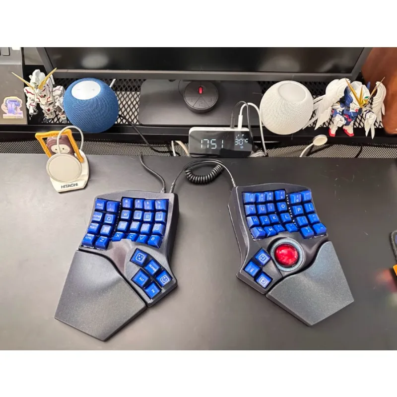 Hot Sales Charybdis MK2 Split Keyboard Custom Bluetooth Wireless Dual Mode Hot Swap Grey Wood Axis V4 34MM Trackball MX Switch
Hot Sales Charybdis MK2 Split Keyboard Custom Bluetooth Wireless Dual Mode Hot Swap Grey Wood Axis V4 34MM Trackball MX Switch