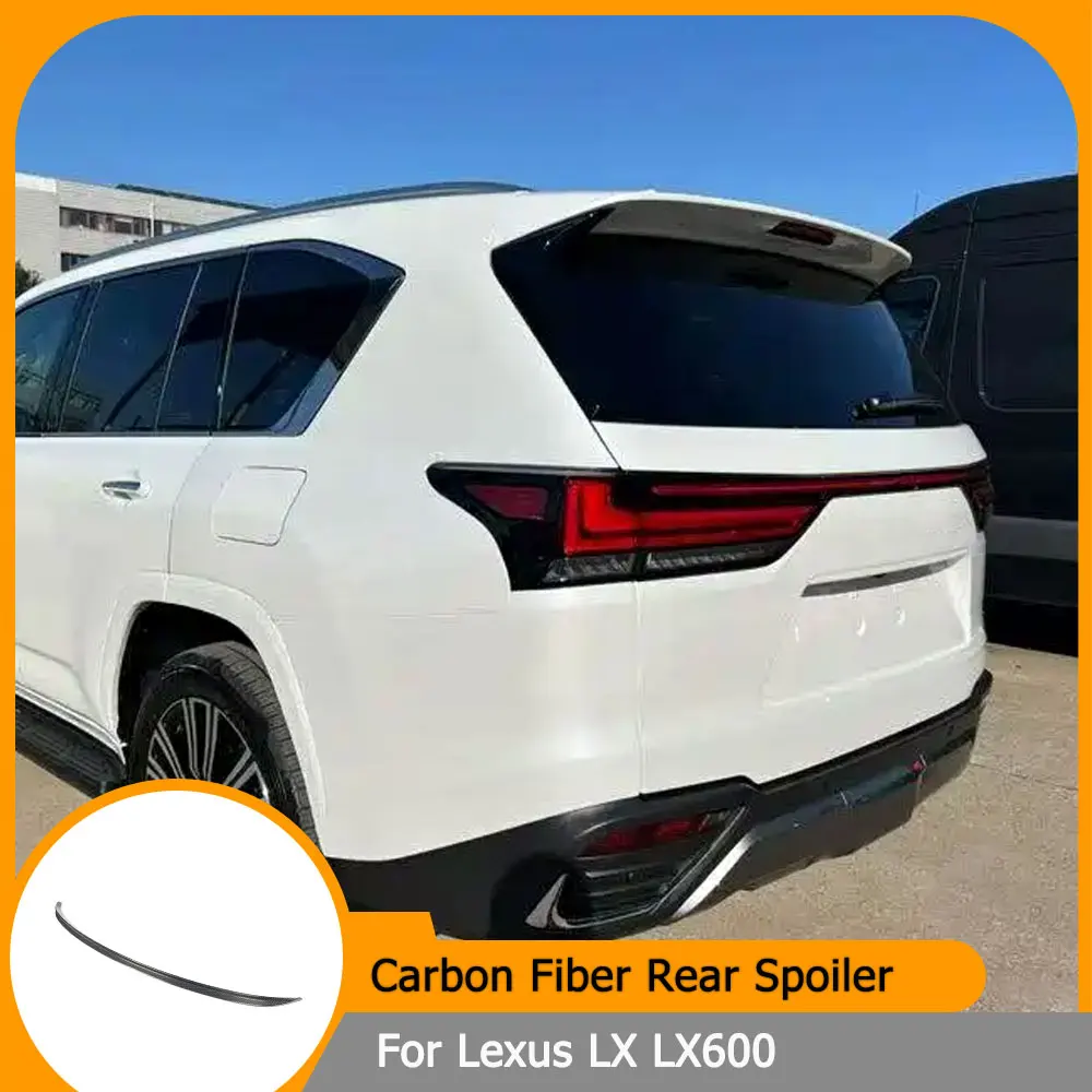 Rear Trunk Spoiler Wings for Lexus LX LX600 2022-2025 Car Racing Rear Spoiler Tail Boot Lid Wing Lip Carbon Fiber
Rear Trunk Spoiler Wings for Lexus LX LX600 2022-2025 Car Racing Rear Spoiler Tail Boot Lid Wing Lip Carbon Fiber