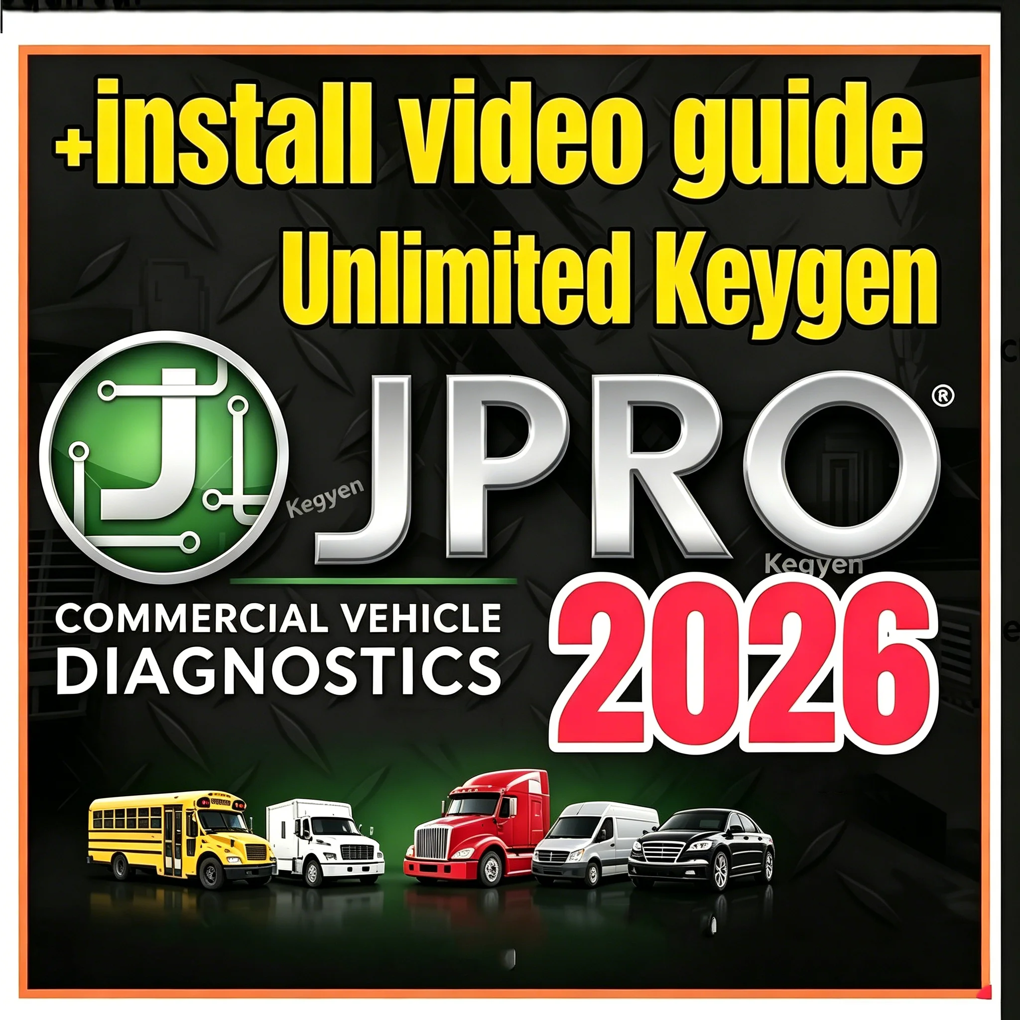New JPRO 2026 v1.1 Unlocked Keygen Commercial Fleet Diagnostics 2025v1 2026v1.1 + Heavy-duty Medium-duty Truck work 2.0 Adapter
New JPRO 2026 v1.1 Unlocked Keygen Commercial Fleet Diagnostics 2025v1 2026v1.1 + Heavy-duty Medium-duty Truck work 2.0 Adapter
