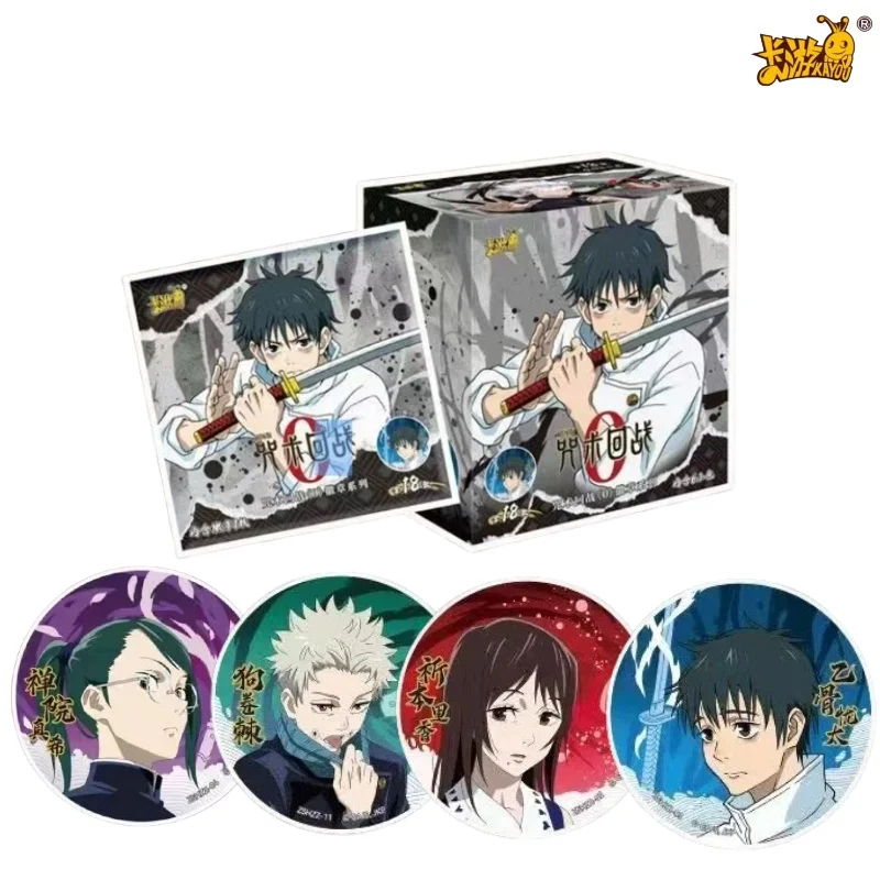 KAYOU Anime Jujutsu Kaisen Round Badge Blind Box, Official Kayou All Character Collectible Lapel Pins for Movie Fans Collection
KAYOU Anime Jujutsu Kaisen Round Badge Blind Box, Official Kayou All Character Collectible Lapel Pins for Movie Fans Collection