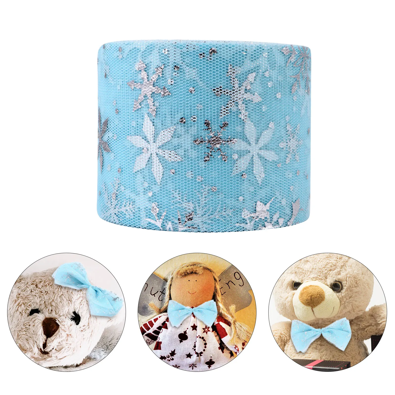 Christmas Gauze Gauze Roll Snowflake Tulle Rolls DIY Gauze Roll Party Wrapping Prop
Christmas Gauze Gauze Roll Snowflake Tulle Rolls DIY Gauze Roll Party Wrapping Prop