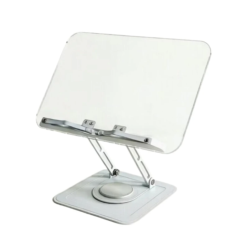 U55C Reading Books Holder Desktop Book Laptop Stand with 360 Degree Rotating Base
U55C Reading Books Holder Desktop Book Laptop Stand with 360 Degree Rotating Base