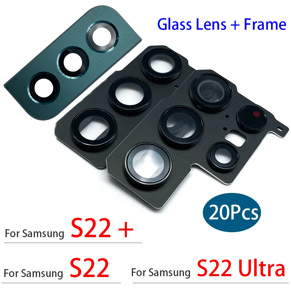 20 шт., новая замена для Samsung S22 Ultra/S22 Plus, задняя крышка, стекло объектива камеры с держателем рамки, часть
20 шт., новая замена для Samsung S22 Ultra/S22 Plus, задняя крышка, стекло объектива камеры с держателем рамки, часть