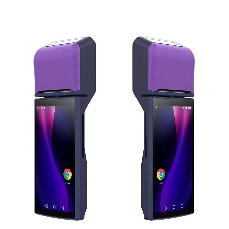 OEM 4G POS Barcode Scanner System Android 9 Handheld POS Terminal with 80mm Receipt Printer in Stock
OEM 4G POS Barcode Scanner System Android 9 Handheld POS Terminal with 80mm Receipt Printer in Stock