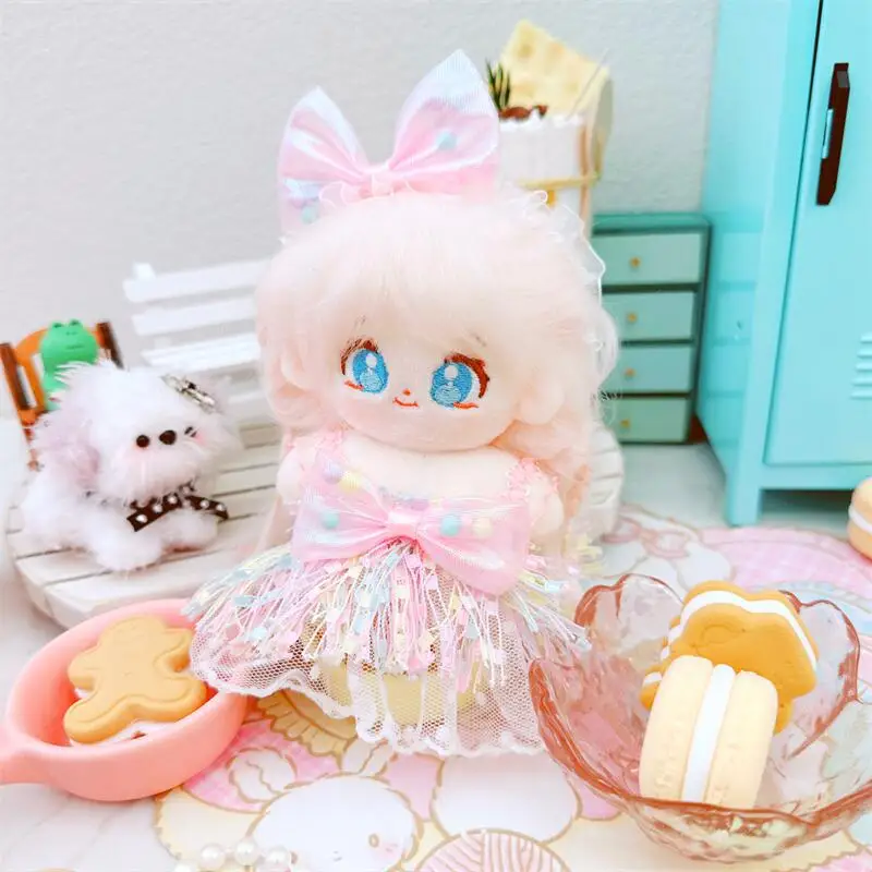10cm Cute Soft Plush Doll Kawaii Pink Lace Bow Dress 2Pc Suit Anime Stuffed Cotton Girls Doll with Clothes DIY Accessory Toys
10cm Cute Soft Plush Doll Kawaii Pink Lace Bow Dress 2Pc Suit Anime Stuffed Cotton Girls Doll with Clothes DIY Accessory Toys