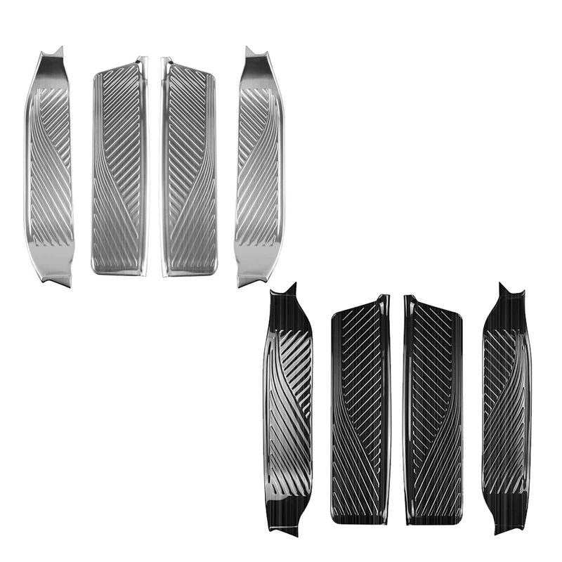 For Toyota ALPHARD/VELLFIRE 40 Series 2023+ Car Outside Door Sill Scuff Plate Guard Cover Trim Stainless Steel
For Toyota ALPHARD/VELLFIRE 40 Series 2023+ Car Outside Door Sill Scuff Plate Guard Cover Trim Stainless Steel