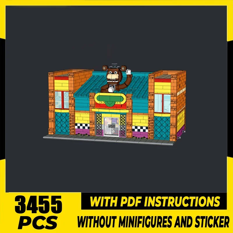 Street View Model Moc Building Blocks Pizza Shop Modular Model Technology Brick DIY Assembly Construction Toy Holiday Gifts
Street View Model Moc Building Blocks Pizza Shop Modular Model Technology Brick DIY Assembly Construction Toy Holiday Gifts