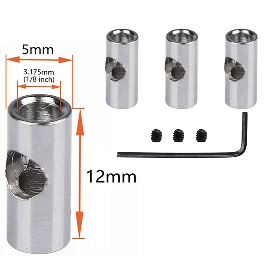 3pcs 3.175mm To 5mm Motor Shaft Pinion Adapter,RC Motor 3650 550 540 Gear Pinion Reducer Sleeve Adapter
3pcs 3.175mm To 5mm Motor Shaft Pinion Adapter,RC Motor 3650 550 540 Gear Pinion Reducer Sleeve Adapter