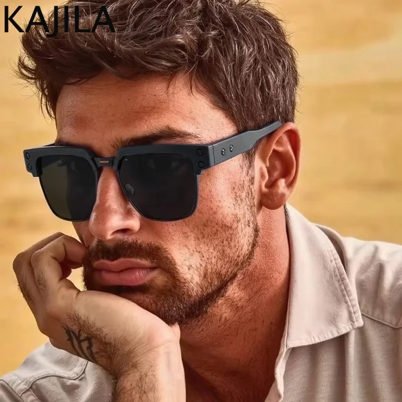 Polarized Square Punk Sunglasses Men 2025 Luxury Brand Vintage Steampunk Metal Frame Sun Glasses For Male Classic Driving Shades
Polarized Square Punk Sunglasses Men 2025 Luxury Brand Vintage Steampunk Metal Frame Sun Glasses For Male Classic Driving Shades
