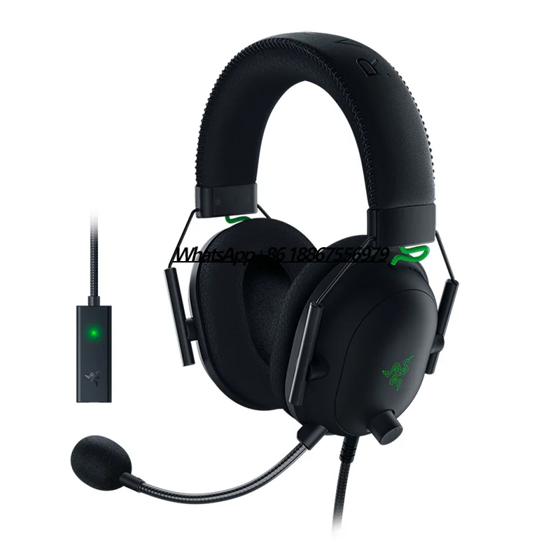 Razer BlackShark V2 X Black Multi-platform Wired Esports 7.1 Surround Sound Gaming Headset
Razer BlackShark V2 X Black Multi-platform Wired Esports 7.1 Surround Sound Gaming Headset