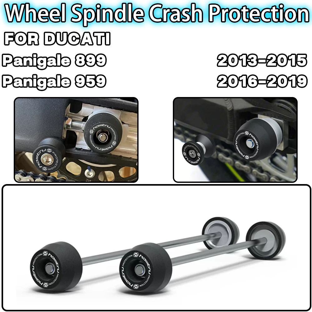 For DUCATI Panigale 899 2013-2015 Panigale 959 2016-2019 Motorcycle accessories Front Rear Wheel Spindle Crash landing Protector
For DUCATI Panigale 899 2013-2015 Panigale 959 2016-2019 Motorcycle accessories Front Rear Wheel Spindle Crash landing Protector