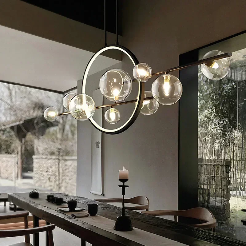 Nordic LED Glass Chandeliers Transparent Glass Living Dining Room Bedroom Hanglamp Luminaire Suspension Cord Pendant Loft Deco
Nordic LED Glass Chandeliers Transparent Glass Living Dining Room Bedroom Hanglamp Luminaire Suspension Cord Pendant Loft Deco