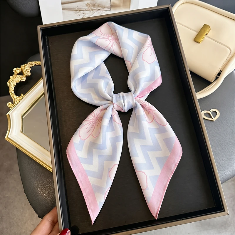 Luxury Scarf Turban Square Hijab Fashion Headscarf Bandana Handkerchief Neckerchief Shawl Windproof Headband Wraps Female Print
Luxury Scarf Turban Square Hijab Fashion Headscarf Bandana Handkerchief Neckerchief Shawl Windproof Headband Wraps Female Print