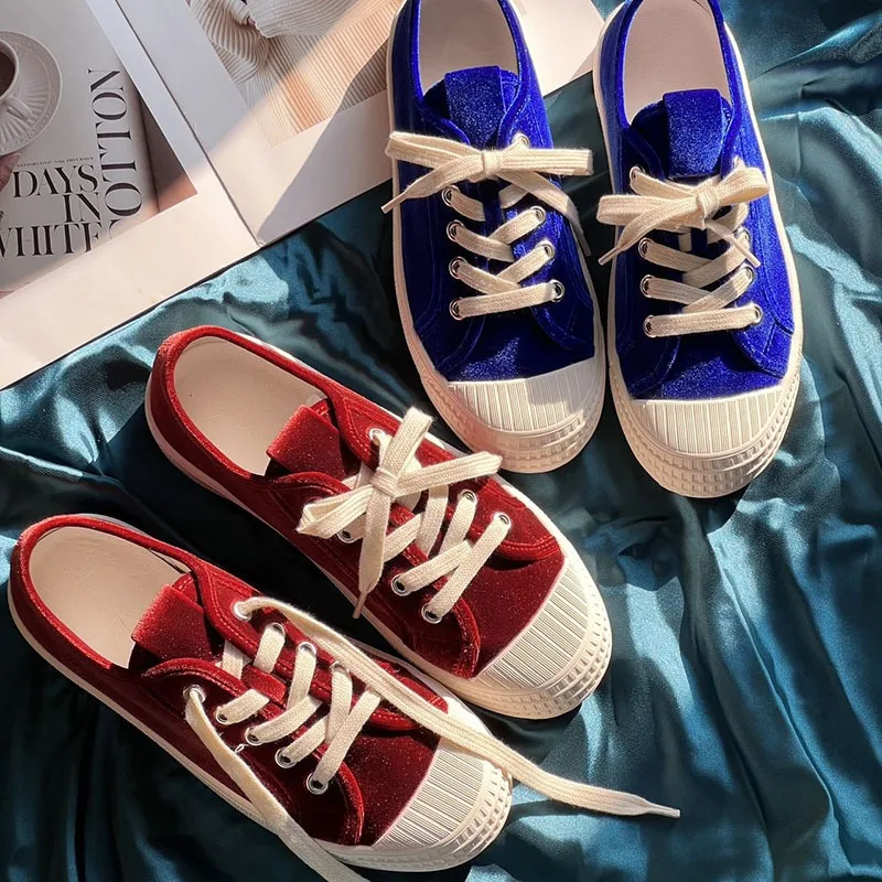Trend Women's Shoes New Luxury Suede Casual Shoes for Woman Exquisite Round Head Chunky Sneakers Designer Shoes Zapatos De Mujer
Trend Women's Shoes New Luxury Suede Casual Shoes for Woman Exquisite Round Head Chunky Sneakers Designer Shoes Zapatos De Mujer