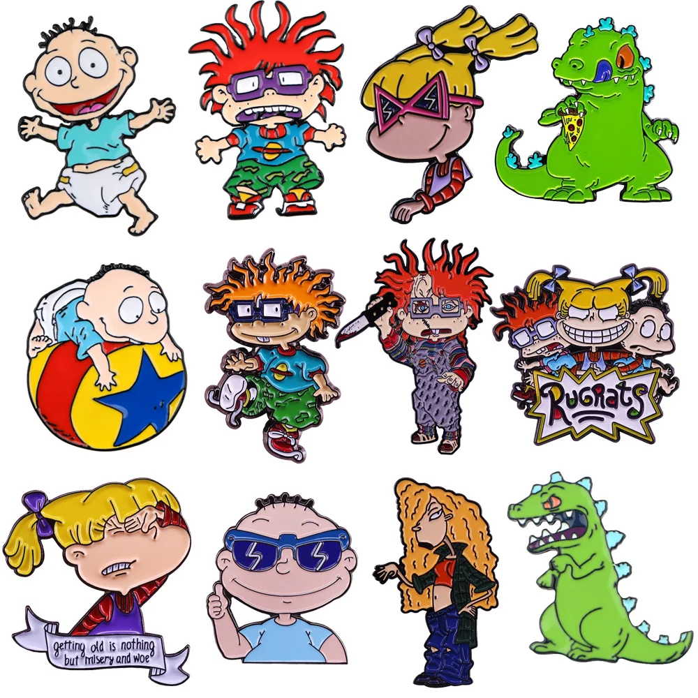 90s Cartoon Pins Enamel Pin Lapel Pins Movie Badges on Backpack Brooches for Clothes Jewelry Manga Accessories Gift
90s Cartoon Pins Enamel Pin Lapel Pins Movie Badges on Backpack Brooches for Clothes Jewelry Manga Accessories Gift
