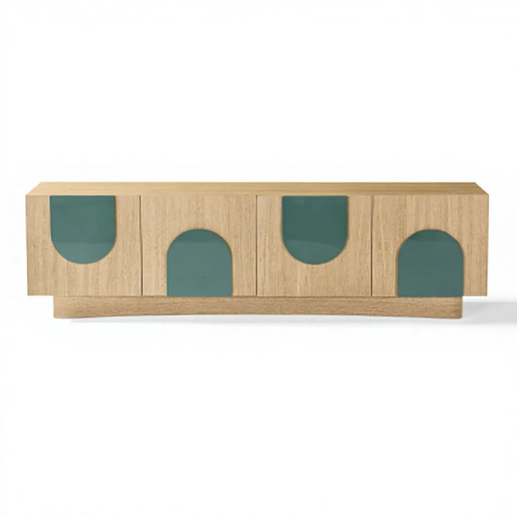 #Nordic Modern Green Storage Sideboard Cabinet Wooden Furniture with Adjustable Height for Living Room
#Nordic Modern Green Storage Sideboard Cabinet Wooden Furniture with Adjustable Height for Living Room