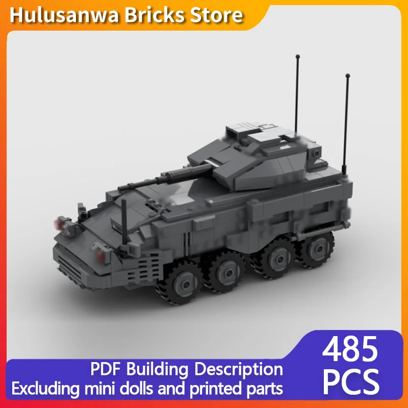 Модель военного танкедестроера M126, конструктор MOC, военная техника, модульные технологичные подарки, праздничный набор для сборки, детский игрушечный комплект
Модель военного танкедестроера M126, конструктор MOC, военная техника, модульные технологичные подарки, праздничный набор для сборки, детский игрушечный комплект