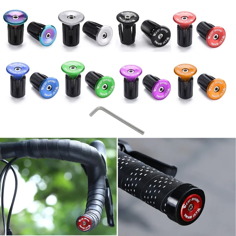MTB Road Bike Handlebar End Plugs Aluminum Alloy Handle Bar End Cap BMX Bike Grip Multi-color Cover Bicycle Accessory
MTB Road Bike Handlebar End Plugs Aluminum Alloy Handle Bar End Cap BMX Bike Grip Multi-color Cover Bicycle Accessory