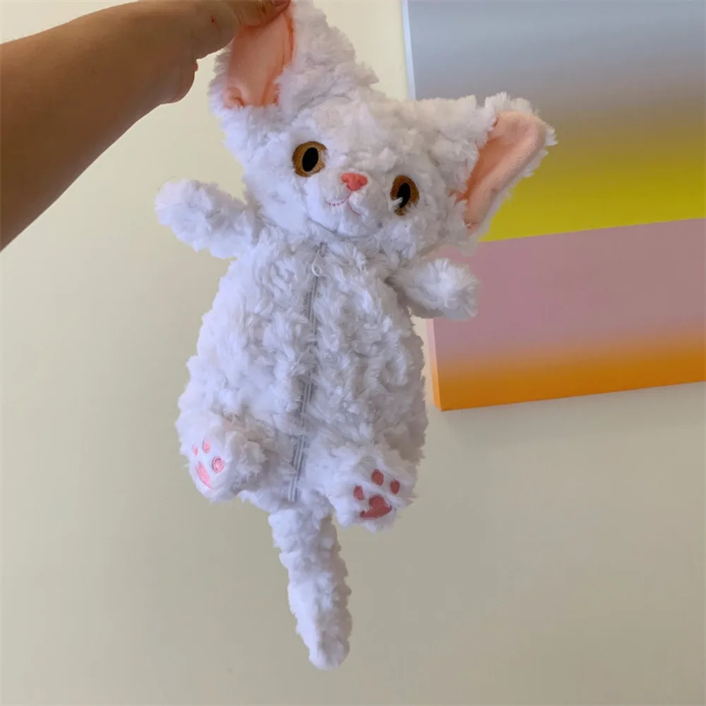 Cute Long Tail Cat Doll Pencil Bag Plush Simulated Cat Doll Stationery Bag Large Capacity Stuffed Cat Pen Pouch Office
Cute Long Tail Cat Doll Pencil Bag Plush Simulated Cat Doll Stationery Bag Large Capacity Stuffed Cat Pen Pouch Office