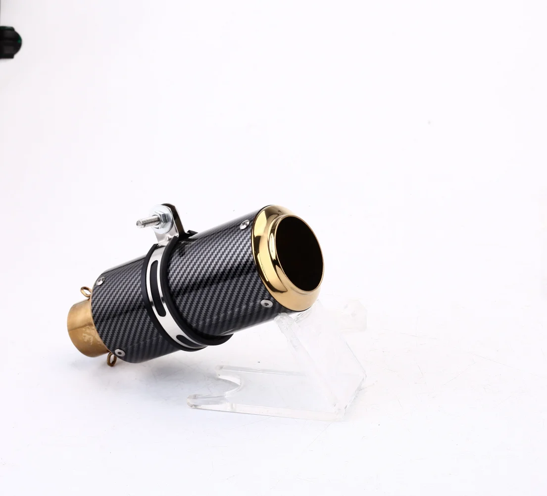 High quality 51mm universal motorcycle stainless steel escape muffler exhaust pipe
High quality 51mm universal motorcycle stainless steel escape muffler exhaust pipe
