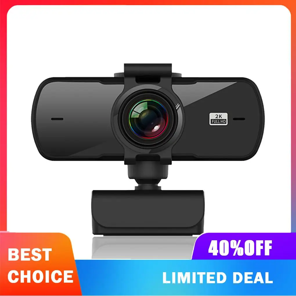 Computer Webcom 1440P USB 360 Degree Web Cam Laptop Camera Camcorder
Computer Webcom 1440P USB 360 Degree Web Cam Laptop Camera Camcorder