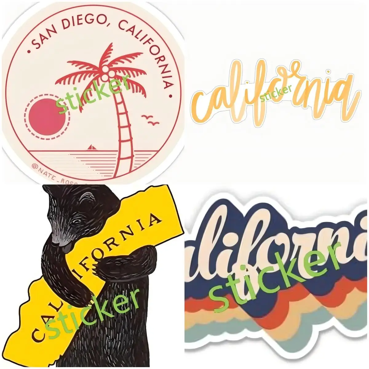 California Camping Life Car Sticker for Car Window Vinyl Decals Car Styling Self Adhesive Emblem Car Decoration Stickers
California Camping Life Car Sticker for Car Window Vinyl Decals Car Styling Self Adhesive Emblem Car Decoration Stickers