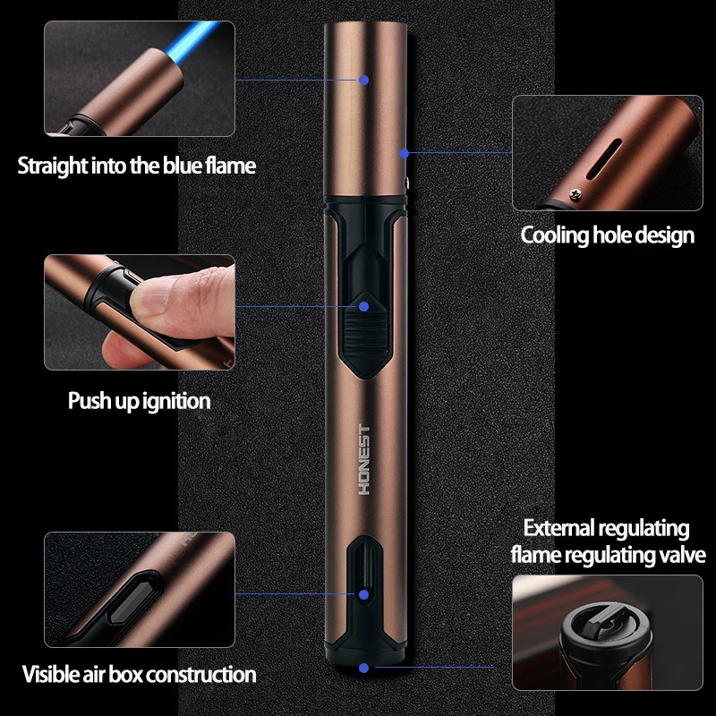 Creative Metal Guns Blowers Cigars Pipes Lighters Cigarette Accessories - Essential Gifts for Men
Creative Metal Guns Blowers Cigars Pipes Lighters Cigarette Accessories - Essential Gifts for Men