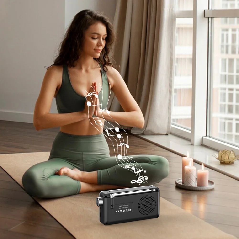 MP3/MP4 Portable FM Radio Player USB-C Rechargeable MP3 Walkman Video Mini Hifi Sound Music Player for Outdoor Travel Camping
MP3/MP4 Portable FM Radio Player USB-C Rechargeable MP3 Walkman Video Mini Hifi Sound Music Player for Outdoor Travel Camping