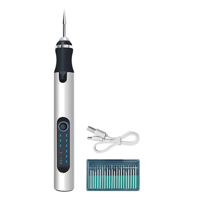 Mini Electric Grinder Cordless Electric Drill DIY Engraving Pen Engraving Machine Electric Small Grinding Pen Easy To Use (B)
Mini Electric Grinder Cordless Electric Drill DIY Engraving Pen Engraving Machine Electric Small Grinding Pen Easy To Use (B)