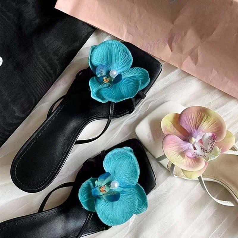 Flower Decor Square Toe Slippers Pink Open Toe Shoes for Women Strange Style Heels Evening Party Shoes 2025 Zapatos Para Mujere
Flower Decor Square Toe Slippers Pink Open Toe Shoes for Women Strange Style Heels Evening Party Shoes 2025 Zapatos Para Mujere