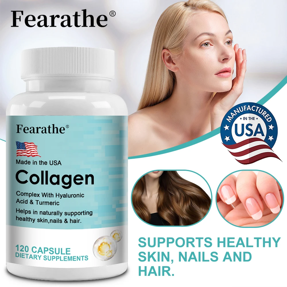 Marine Collagen Capsules, Hydrolyzed Type 1 Collagen, Antioxidant Supplement, Support Skin Hair Nail & Joint Bone Wellness
Marine Collagen Capsules, Hydrolyzed Type 1 Collagen, Antioxidant Supplement, Support Skin Hair Nail & Joint Bone Wellness