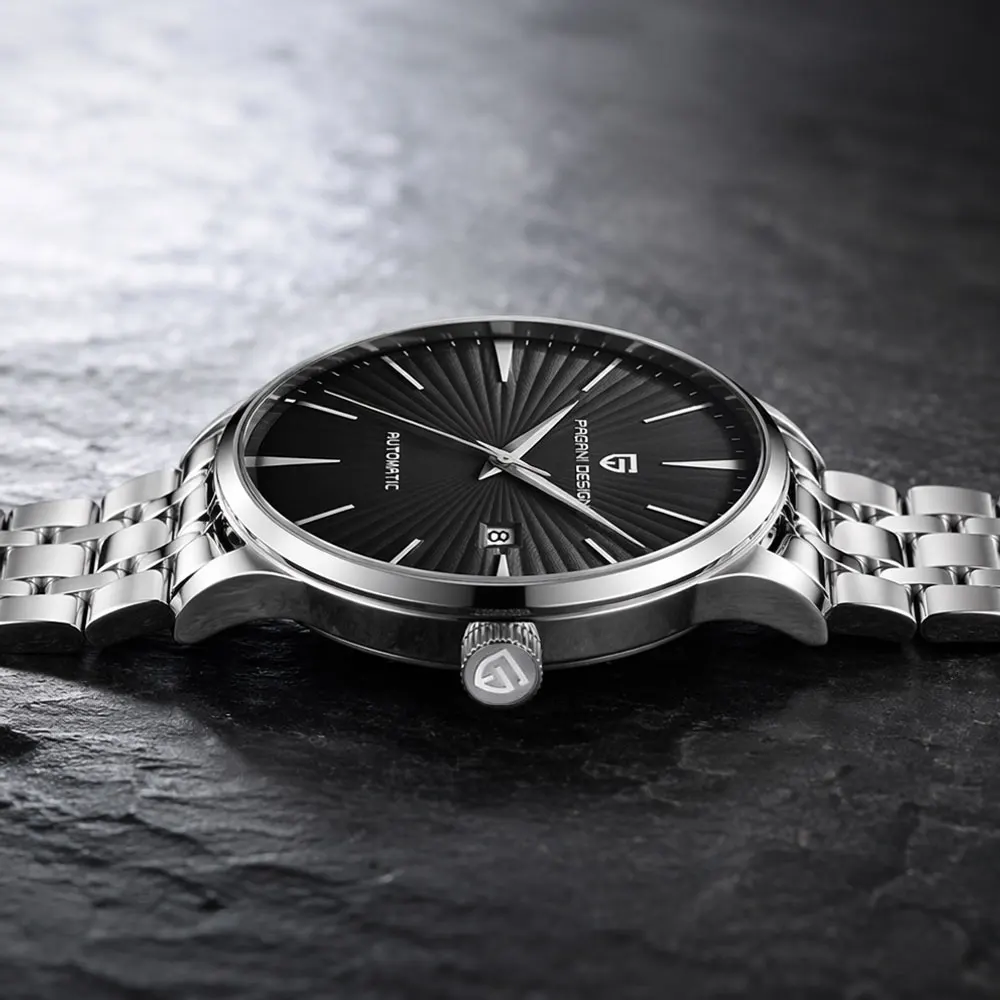 PAGANI DESIGN New Men Mechanical Wristwatch Sapphire Glass 43mm Automatic Man Watches Stainless Steel Waterproof Watch for Men's
PAGANI DESIGN New Men Mechanical Wristwatch Sapphire Glass 43mm Automatic Man Watches Stainless Steel Waterproof Watch for Men's