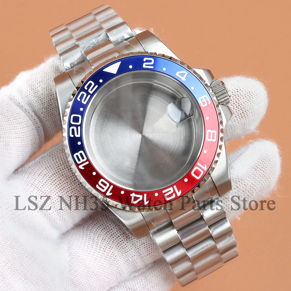 Fit GMT Series Seiko NH35 40MM Watch Case High End Presidential Bracelet Strap For NH34 NH35 NH36 NH38 Movement 28.5MM Dial Part
Fit GMT Series Seiko NH35 40MM Watch Case High End Presidential Bracelet Strap For NH34 NH35 NH36 NH38 Movement 28.5MM Dial Part