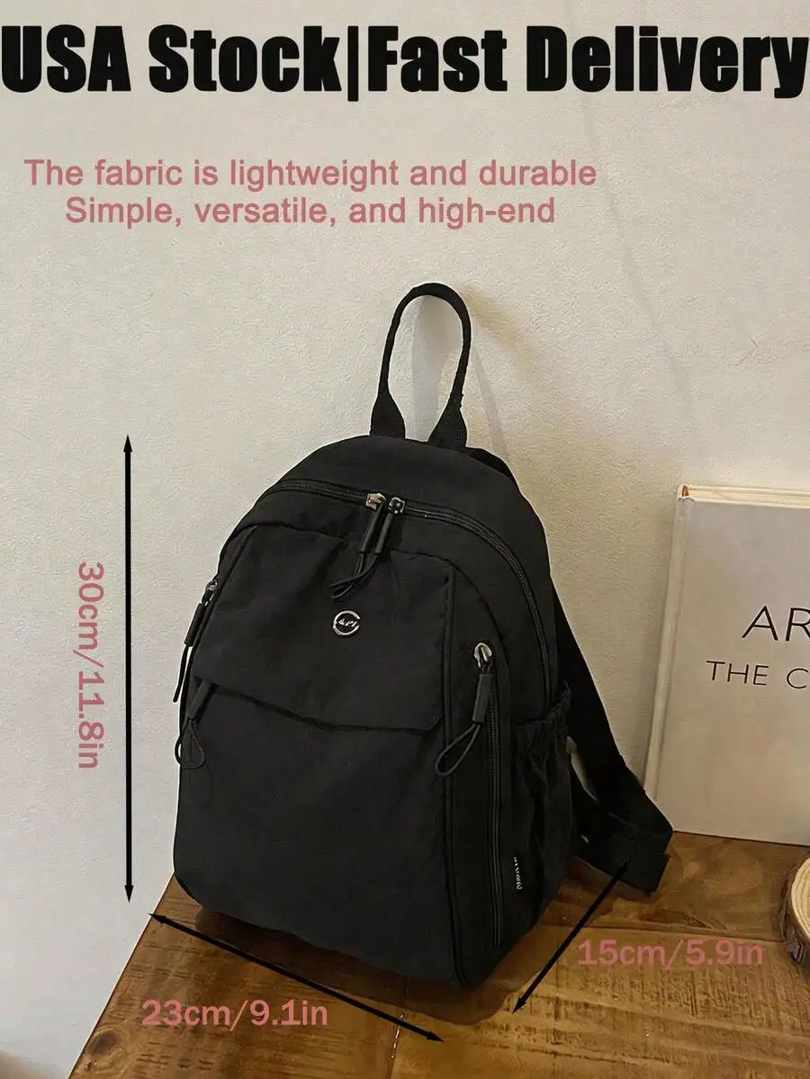 Ultra Lightweight Nylon Backpack Waterproof Multi Compartment Laptop Daypack For Women
Ultra Lightweight Nylon Backpack Waterproof Multi Compartment Laptop Daypack For Women