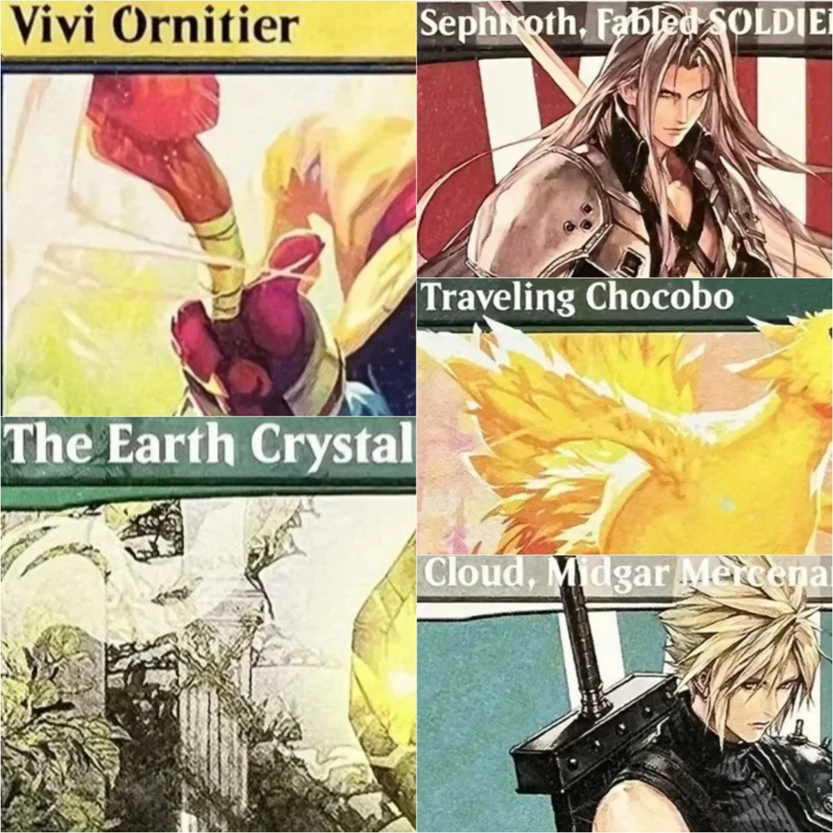 FIN "The Earth Crystal/Kefka,Court Mage/Cloud, Midgar Mercenary" Magical Proxy Cards Quality Proxy Playing Game Trading Cards
FIN "The Earth Crystal/Kefka,Court Mage/Cloud, Midgar Mercenary" Magical Proxy Cards Quality Proxy Playing Game Trading Cards