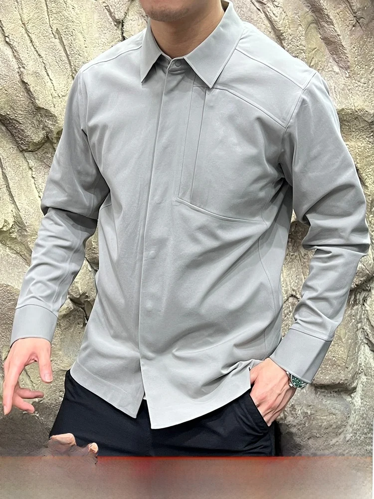 Dingli Main Prtion High End New Autumn Soft ell Outdoor Jaet Men's Polyester Fiber Long Sve Stand Fit Youth Trend
Dingli Main Prtion High End New Autumn Soft ell Outdoor Jaet Men's Polyester Fiber Long Sve Stand Fit Youth Trend