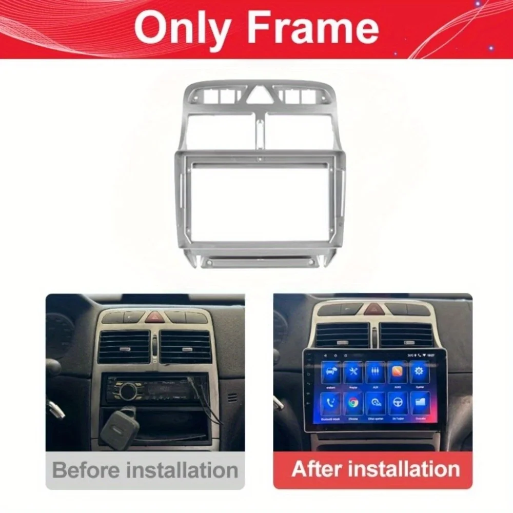 9 inch Car DVD Frame Audio Dashboard Trim Kit Panel Radio Large Screen Car Multimedia Player For Peugeot 307 307CC 2002-2013
9 inch Car DVD Frame Audio Dashboard Trim Kit Panel Radio Large Screen Car Multimedia Player For Peugeot 307 307CC 2002-2013